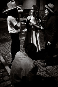 jamboree garance and dakota jim outside