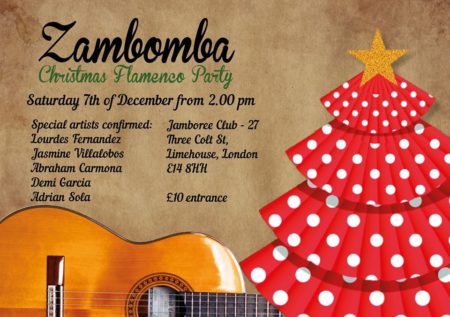 Saturday Afternoon Zambomba Christmas Flamenco Party!