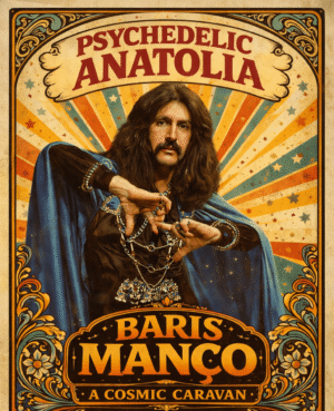 Psychedelic Anatolia: A Cosmic Caravan of Baris Manco With Djanan Turan & The Flying Karpet Collective