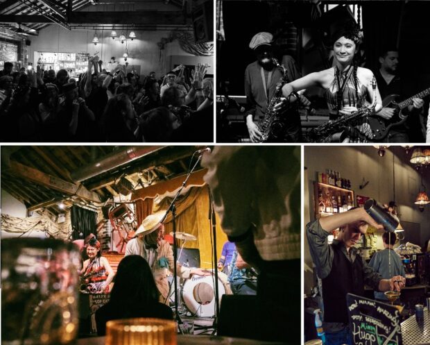 Jamboree, live music venue, King's Cross, specialist cocktails