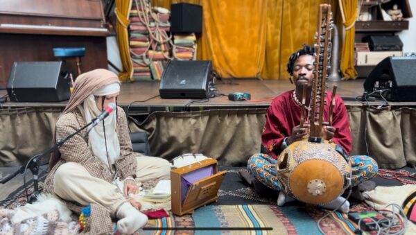 Wonderful Live Kora Music in London, King's Cross, Jamboree